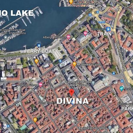 Divina Luxury Apartment With Jacuzzi Near The Lake Комо Экстерьер фото